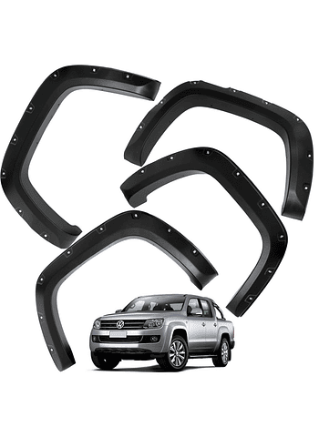 Kit Extensiones De Tapa Barro Versión Offroad Volkswagen Amarok 2010 2016