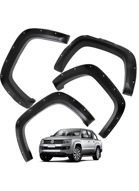 Kit Extensiones De Tapa Barro Versión Offroad Volkswagen Amarok 2010 2016