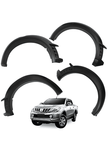Kit Extensiones De Tapa Barro Original Mitsubishi L200 2016 2018
