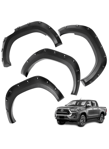 Kit Extensiones De Tapa Barro Offroad Toyota Hilux Revo SR 2021 2022