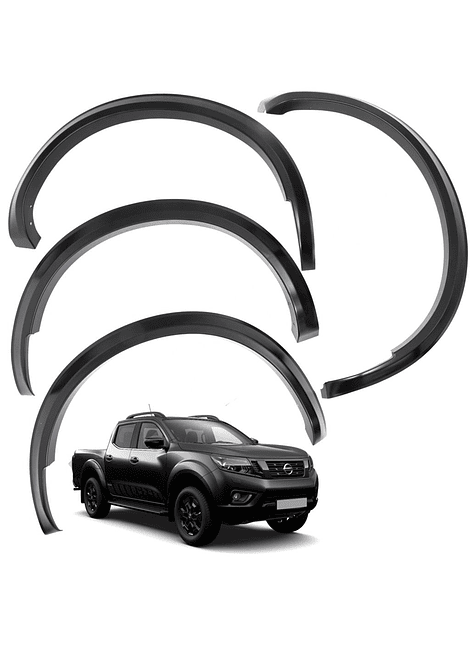 Kit Extensiones de Tapa Barro Slim Fender Nissan NP300 Navara 2016 2021