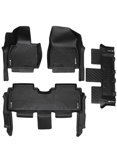 Set De Pisos Calce Perfecto Hyundai Santa Fe 2019 2022 3 Filas De Asiento