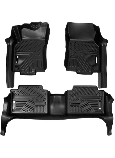 Set De Pisos Calce Perfecto Nissan X-Trail 2018 2022 5D Con Cubre Umbral Completo De Puerta