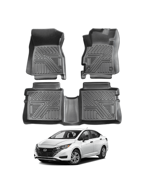 Set De Pisos Calce Perfecto Nissan Versa 2021 2026
