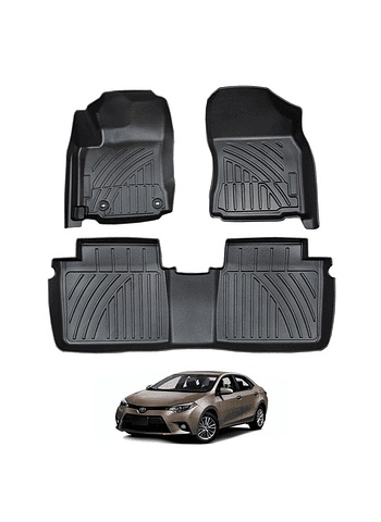 Set De Pisos Calce Perfecto Toyota Corolla 2015 2017