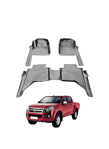 Set De Pisos Calce Perfecto Chevrolet D-Max 2021 2025