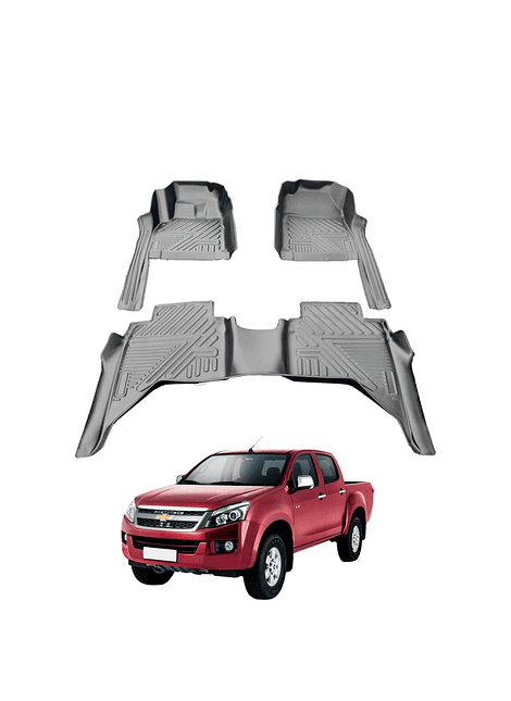Set De Pisos Calce Perfecto Chevrolet D-Max 2021 2025