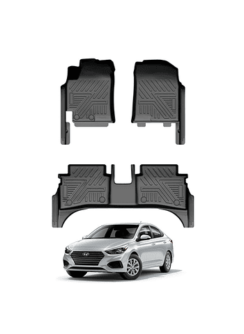 Set De Pisos Calce Perfecto Hyundai Accent 2021 2026