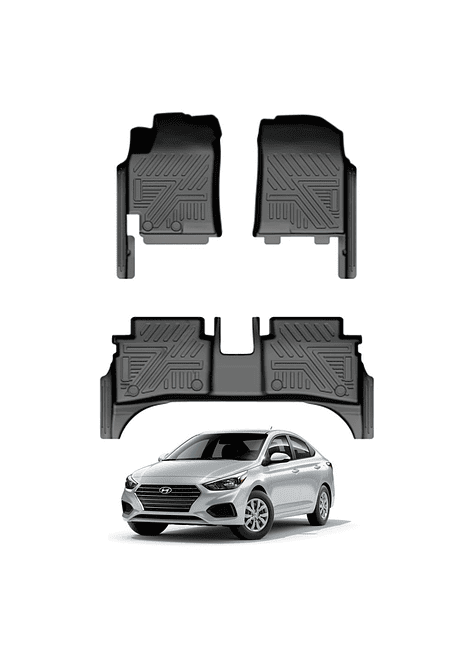 Set De Pisos Calce Perfecto Hyundai Accent 2021 2026