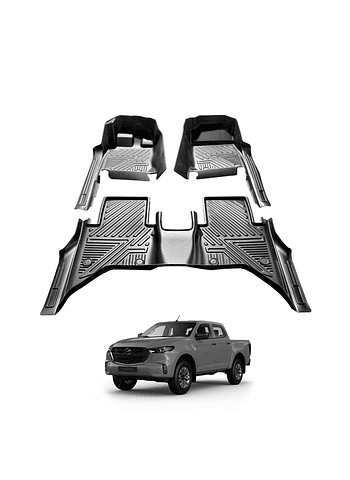 Set De Pisos Calce Perfecto Mazda BT-50 2021 2025