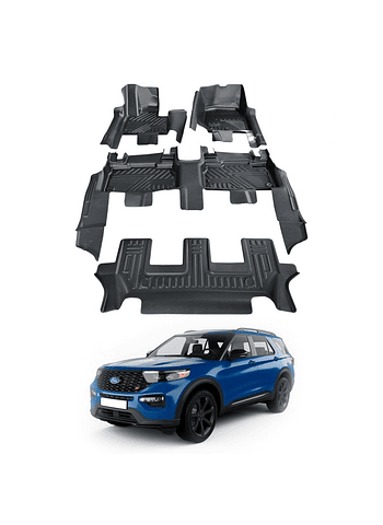 Set De Pisos Calce Perfecto Ford Explorer 2021 2026