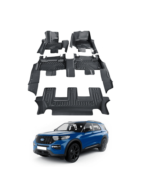 Set De Pisos Calce Perfecto Ford Explorer 2021 2026