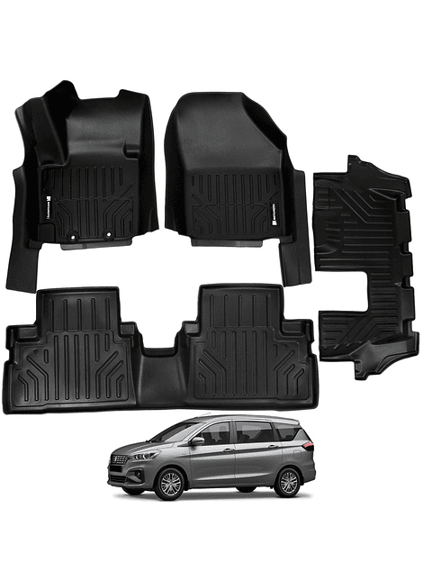 Set De Pisos Calce Perfecto Suzuki Ertiga 2018 2022 3 Filas De Asientos