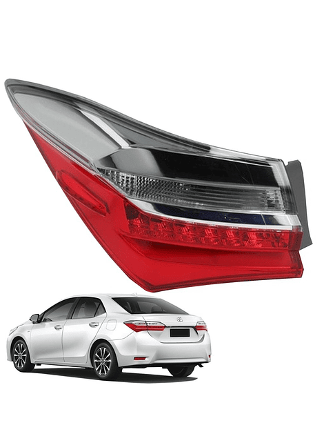 Farol Toyota Corolla 2018 2020 EXTERNO IZQUIERDO LH BRASILEÑO