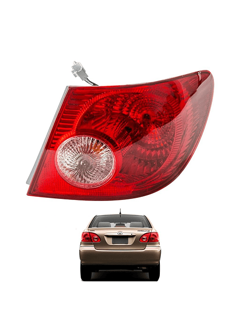Farol Toyota Corolla Brasil 2003 2007 EXTERNO DERECHO RH