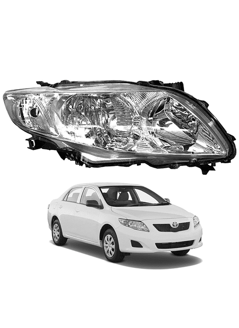 Óptico Toyota Corolla 2009 DERECHO RH