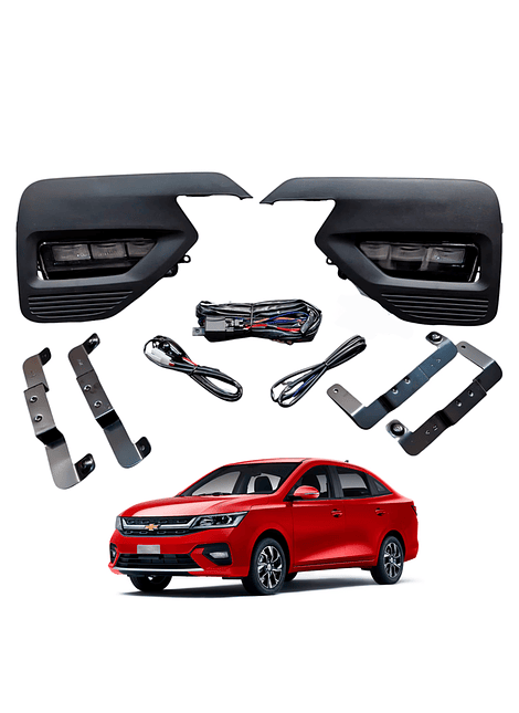 Kit de Neblineros Chevrolet Sail Luz de Giro Amarilla 2023 2026