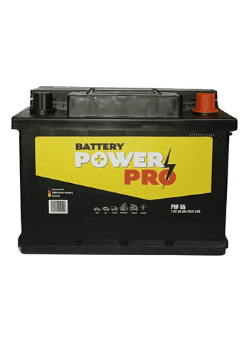 Bateria Power Pro 55AH CCA 340 ( - + )
