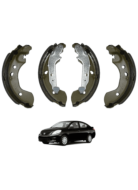 Balatas de Freno Nissan Versa 203.2*38.4 2012 2014