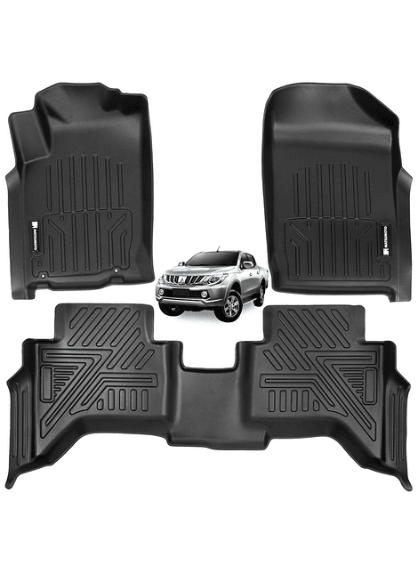 Set de Pisos Tipo Bandeja Mitsubishi L200 2009 2015