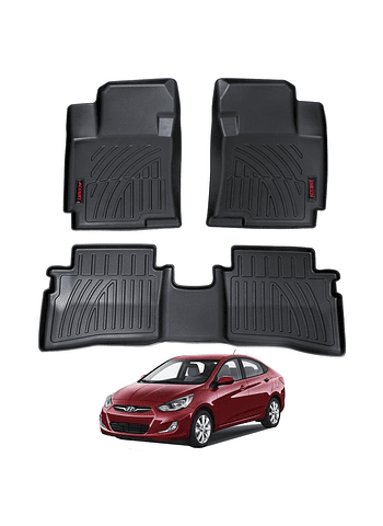 Set de Pisos Tipo Bandeja Hyundai Accent 2011 2022