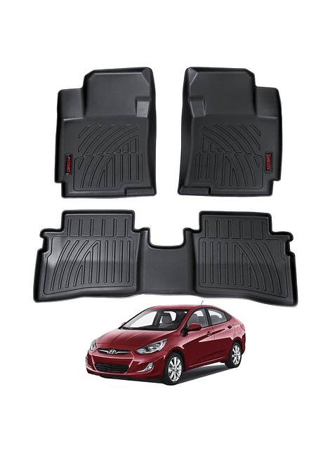 Set de Pisos Tipo Bandeja Hyundai Accent 2011 2022