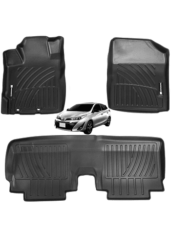 Set de Pisos Tipo Bandeja Toyota Yaris 2018 2021