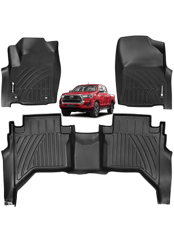 Set de Pisos Tipo Bandeja Toyota Hilux Revo SR 2016 2020