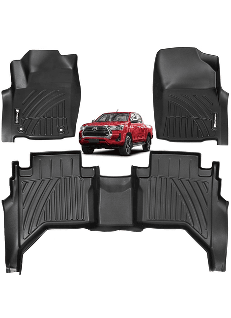 Set de Pisos Tipo Bandeja Toyota Hilux Revo SR 2016 2020
