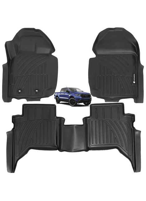 Set de Pisos Tipo Bandeja Ford Ranger 2013 2021 3D
