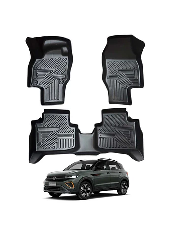 Set de Pisos Calce Perfecto Volkswagen T-Cross 2020 2026 3D