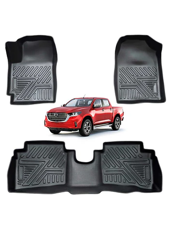 Set de Pisos Calce Perfecto Mazda BT-50 2021 2026 3D
