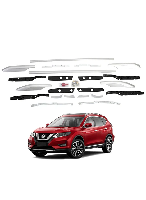 Barras de Techo Lateral Tipo Original Nissan X-Trail 2015 2017