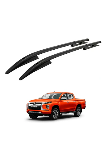 Barras de Techo Lateral Tipo Original Mitsubishi L200 2016 2026 Black