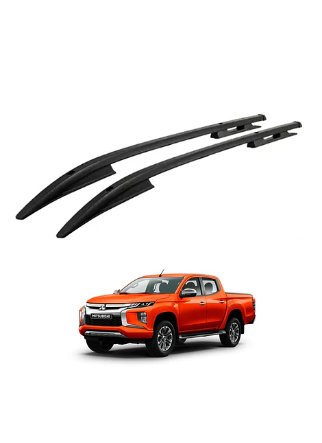 Barras de Techo Lateral Tipo Original Mitsubishi L200 2016 2026 Black