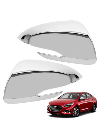 Cubre Retrovisor Hyundai Accent 2019 2021 Cromo