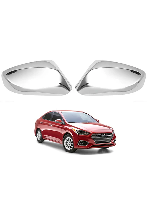 Cubre Retrovisor Hyundai Accent 2011 2019 Cromo