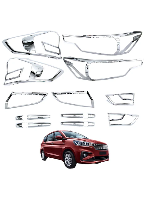 Kit Decorativo Exterior Cromo Para Suzuki Ertiga 2018 2022