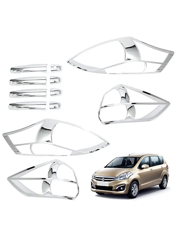 Kit Decorativo Exterior Cromo Para Suzuki Ertiga 2012 2017