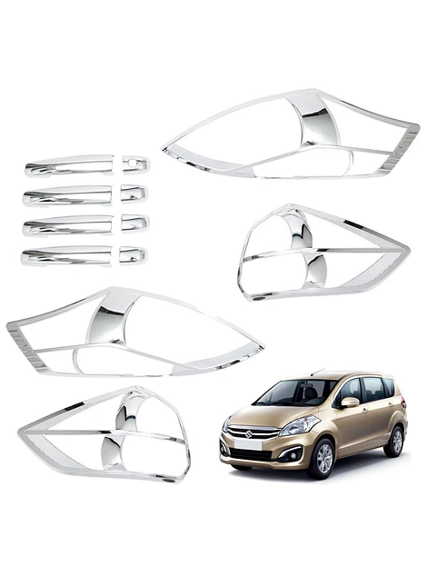 Kit Decorativo Exterior Cromo Para Suzuki Ertiga 2012 2017