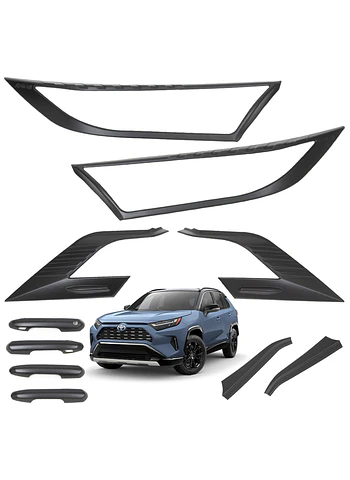 Kit Decorativo Exterior Black Edition Toyota RAV4 2019 2022