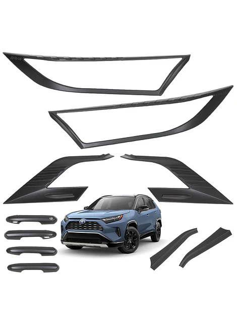 Kit Decorativo Exterior Black Edition Toyota RAV4 2019 2022