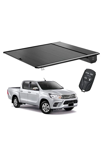 Cubierta Electrónica Retráctil Toyota Hilux Revo 2016 2026 Aluminio