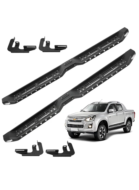 Pisaderas Premium Offroad Para Chevrolet D-Max 2013 2022