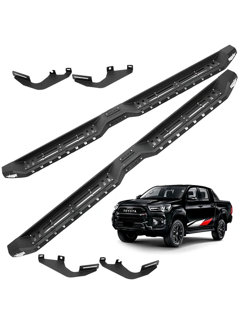 Pisaderas Premium Offroad Para Hilux Revo y Rocco 2016 2022