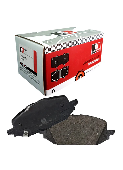 M1535 Pastillas de Freno Cerámica Delanteras Chevrolet Onix 2020 2024