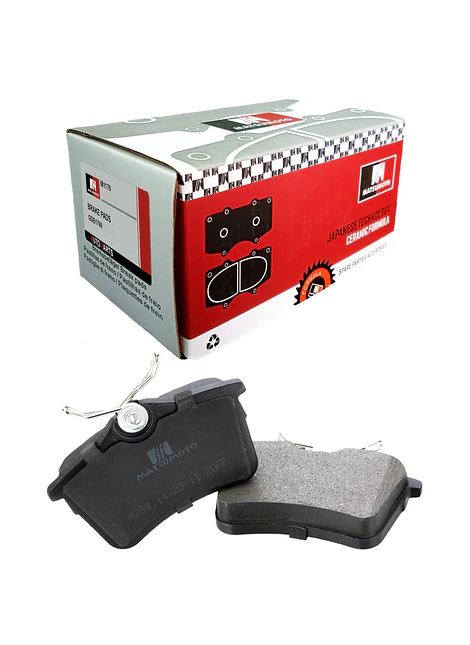 M1176 Pastillas de Freno Cerámica Traseras Citroen  Peugeot