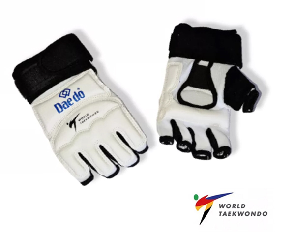 Guantillas Daedo oficiales Taekwondo WT Negras