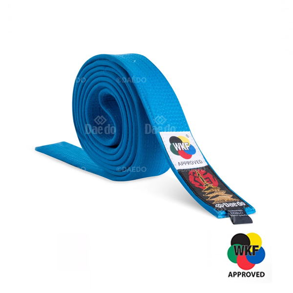 Cinturón Azul WKF Daedo Alta Calidad