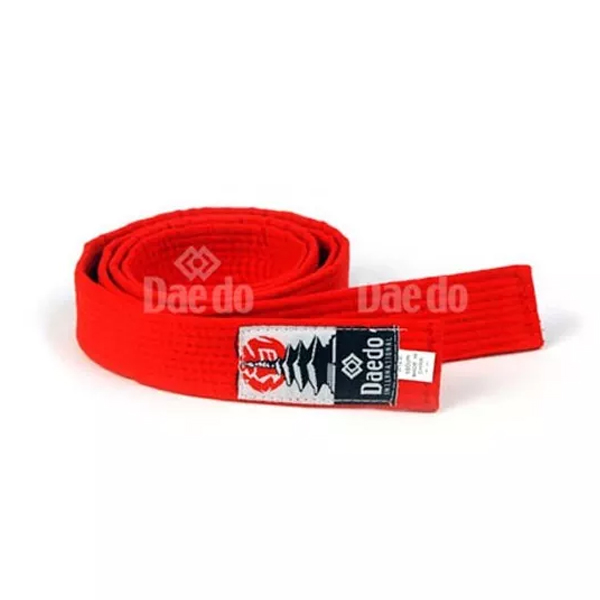 cinturón rojo DAEDO